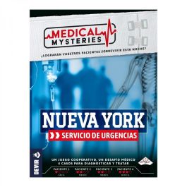 Devir Medical Mysteries New York Juego de Mesa Cooperativo Medicina Misterio Suspenso 4 Casos Clínicos