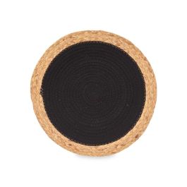 Salvamantel de Esparto Espiral Negro 35 cm Kinvara - Alga y Algodón (24 Unidades) Salvamantel de Esparto Espiral Negro 35 cm Kinvara - Alga y Algodón (24 Unidades)