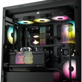 Corsair iCUE 5000X RGB Midi Tower Negro Corsair iCUE 5000X RGB Midi Tower Negro