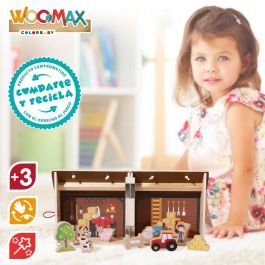 Playset Woomax Granja 9 Piezas 4 Unidades 19 x 18 x 19 cm