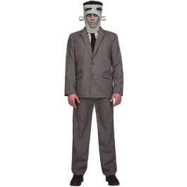 My Other Me Disfraz Frankenstein Ml Adulto Talla M con Gorro, Chaqueta, Pechera con Corbata y Pantalones