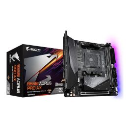 Gigabyte GA-B550I AORUS PRO AX Placa Base AMD B550 Zócalo AM4 Mini ITX DDR4 Wi-Fi 6E 2.5GbE Precio: 184.58999999. SKU: S7172654