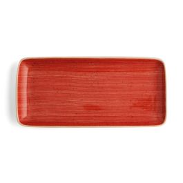 Ariane Fuente Rectangular Terra Rojo Porcelana 36x16,5 cm (6 Unidades) Precio: 146.4999998. SKU: S2707963