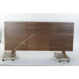 Buffet Moderno DKD Home Decor Marron Oscuro 41 x 76 x 145 cm Buffet Moderno DKD Home Decor Marron Oscuro 41 x 76 x 145 cm