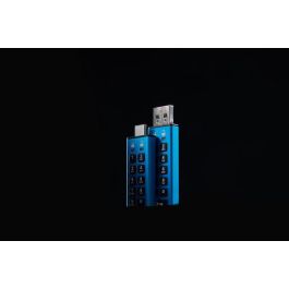 Kingston IronKey Keypad 200 16GB USB-A/C Cifrado Hardware AES-256 FIPS 140-3 Lvl 3 Teclado PIN Multiplataforma Kingston IronKey Keypad 200 16GB USB-A/C Cifrado Hardware AES-256 FIPS 140-3 Lvl 3 Teclado PIN Multiplataforma