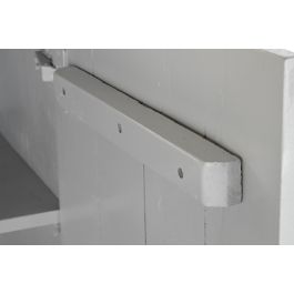 DKD Home Decor Armario Glam Hiras Blanco Dorado 45 x 110 x 85 cm