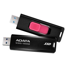 Adata SC610 Disco Duro Externo SSD 1TB USB 3.2 Negro