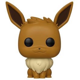 FUNKO Figura POP Pokémon Eevee 25cm de Vinilo en Caja Regalo con Ventana