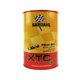 Bardahl C60 Fullerene Aceite Motor 15W50 Auto 1L BARD324040 Alto Rendimiento