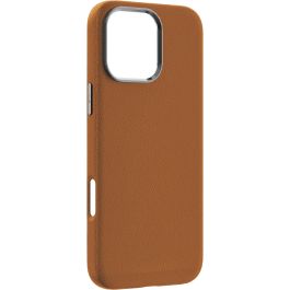 eSTUFF Funda de Cuero Magnético INFINITE VENICE para iPhone 16 Pro Marrón - 86% Plástico Reciclado