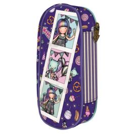 Estuche Escolar Gorjuss Up and away Morado (10 x 23 x 6 cm)