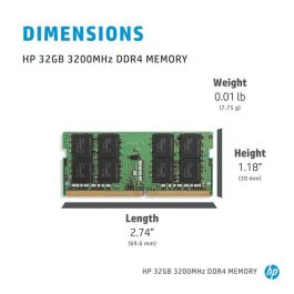 HP 32 GB 3200MHz DDR4 Memory HP 32 GB 3200MHz DDR4 Memory