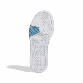Zapatillas Deportivas Mujer Adidas Hoops 3.0 Azul Blanco