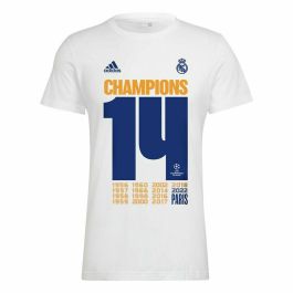 Camiseta de Fútbol de Manga Corta Hombre Adidas Real Madrid Champions 2022 Precio: 25.4999998. SKU: S6469960