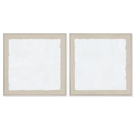 Cuadro Urban DKD Home Decor Beige Blanco 4.5 x 82.5 x 82 cm (2 Unidades)