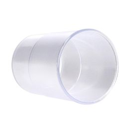 Cubilete Portalapices Q-Connect Transparente Plastico Diametro 75 mm Alto 100 mm