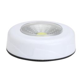 Je cherche une Idee Lámpara LED COB a Presión Blanca sin Cables con Adhesivo, Fácil Instalación, 7 cm