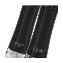 Russell Hobbs 28010-56/RH Juego de Molinillo de Sal y Pimienta, Molienda Fina o Gruesa, Luz LED, Negro