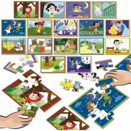 Educa AUC1740506784886 Rompecabezas Battle Jr Contes - 16 rompecabezas