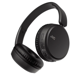 JVC Auriculares Diadema Inalambricos HA-S36W BK Bluetooth 5.2 Multipunto Negro 35h Batería
