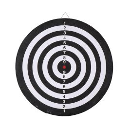 Dunlop Diana ø42cm Incluye 6 Dardos Juego Blanco/Negro/Rojo/Verde