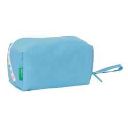 Estuche Escolar Benetton Spring Azul cielo 22 x 10 x 10 cm Estuche Escolar Benetton Spring Azul cielo 22 x 10 x 10 cm
