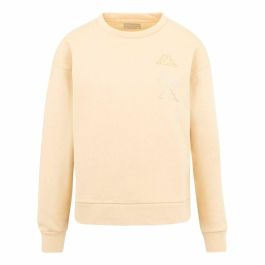 Sudadera sin Capucha Unisex Kappa Kifoli Beige