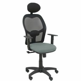 Piqueras y Crespo Silla de Oficina Ergonómica Alocén Sincro con Malla Negra y Asiento Bali Gris, Brazos Regulables y Refuerzo Lumbar Precio: 204.49999944. SKU: S5703930