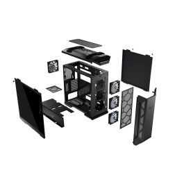 ASUS TUF Gaming GT501 5BT-ASU-GT501 - Caja Torre Mediana PC ATX con 4 Puertos USB (2.0/3.0), Entrada Micro y Salida Auriculares