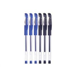 Set 3 Bolígrafos Punta Gel Surtidos Pincello - Azul, Negro, 8x21x1.5 cm (24 Unidades) Set 3 Bolígrafos Punta Gel Surtidos Pincello - Azul, Negro, 8x21x1.5 cm (24 Unidades)