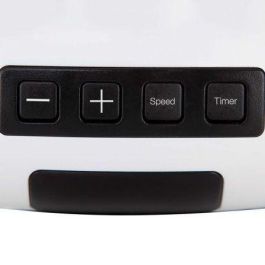 Orbegozo Calefactor CR 4000 600W Termostato Regulable Mini Cerámico Enchufe Calentador Rápido Espacios Pequeños