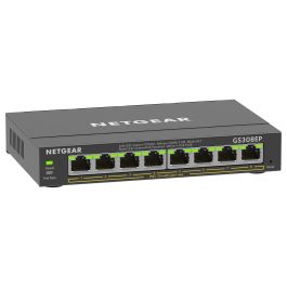 NETGEAR GS308EP Switch PoE+ Gestionado Gigabit Ethernet 8 Puertos