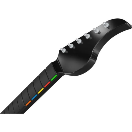 PDP Guitarra Inalámbrica Riffmaster PDP1717630706377 para PlayStation 4, PlayStation 5 y PC - Negra