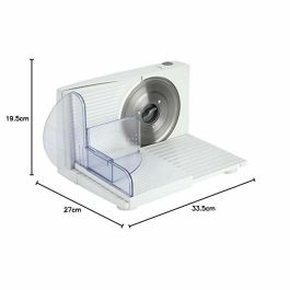 Jata Cortafiambres JECF0300 con Disco de 170mm, Corte de 1 a 15mm, 150W, Negro