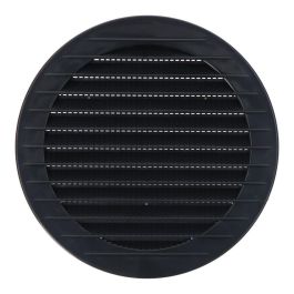 Edm Rejilla ventilación redonda empotrable con mosquitera ABS gris antracita Ø120mm Precio: 2.50000036. SKU: B1DW6LDPZV