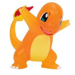 Jazwares Figura Pokemon Traslucida Aleatoria - Bulbasur, Charmander, Squirtle y Pikachu en acabado único