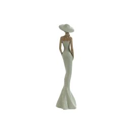 Figura Tradicional DKD Home Decor Verde Menta Blanco 7.5 x 30 x 7.5 cm (2 Unidades)