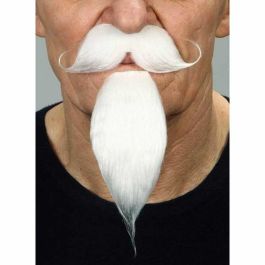 Barba y perilla adulto blanca talla única Precio: 6.50000021. SKU: S2418539
