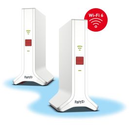 AVM Mesh Set 4200 2-PACK Wi-Fi 6E (802.11ax) Doble Banda 2.4 GHz / 5 GHz Repetidor de Red Rojo Blanco Precio: 371.4942. SKU: B16EWPHTWL