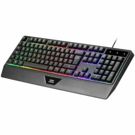 Mars Gaming Kit Gaming 4en1 MCP124PRO - Teclado RGB, Ratón 3200 DPI, Auriculares FRGB, Alfombrilla Nanotextil