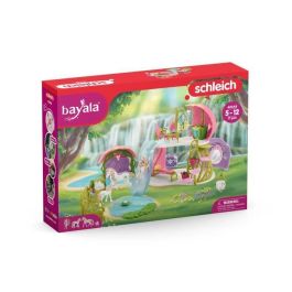 Schleich 42445 - Casa de brillo con unicornios, lago y establo