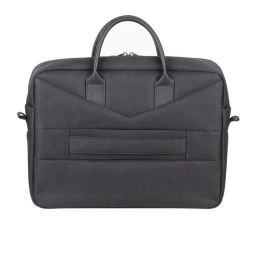 Rivacase Maletín 8134 cLark Eco Portátil - Poliéster RPET Ecológico, Impermeable, Compartimento para Portátil y Tablet, Bolsillos Múltiples