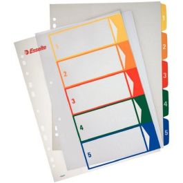 Indice Esselte Pp Numerico Imprimible A4+ Pestañas 1- 5 11 Taladros Precio: 5.89999993. SKU: BIX100211