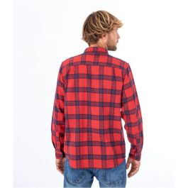 Camisa de Manga Larga Hombre Hurley Portland Organic Rojo Carmesí L