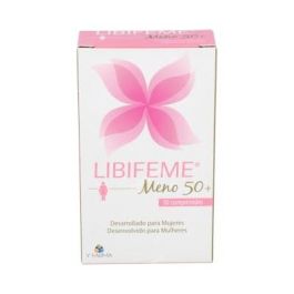 Libifeme Meno50+ Suplemento Mujer con Lignanos y Vitaminas C y E, Soporte para Menopausia, 30 Comprimidos Precio: 26.4999999. SKU: B162D67G9J