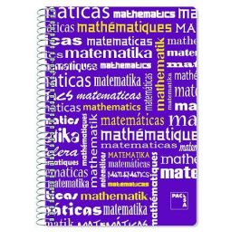 Bloc Pacsa Asignaturas Tapa Pp Fº 80H Cuadric.4X4 90G Matematicas 4 unidades Precio: 11.68999997. SKU: B1ERPZ8JGY