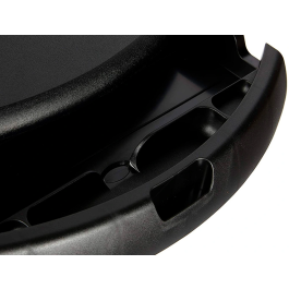 Q-connect Soporte para Monitor con Cajón para LCD hasta 20" y CRT, Compartimentos, Espacio para Teclado