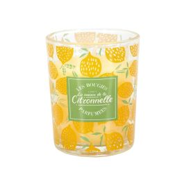 Home Deco Factory Vela Citronela Anti-mosquitos en Recipiente de Vidrio 6,5 cm Altura - 9 Horas de Combustión