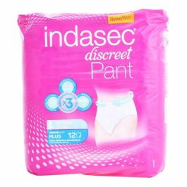 Indasec Discreet Pant Plus Grande 12 u Compresas Incontinencia Urinaria Moderada Precio: 7.5000002. SKU: S0557616