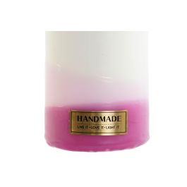 DKD Home Decor Vela Decorativa de Cera 270gr 7x7x10 cm Lote de 12 Velas Bicolor con Variedad de Colores Surtidos